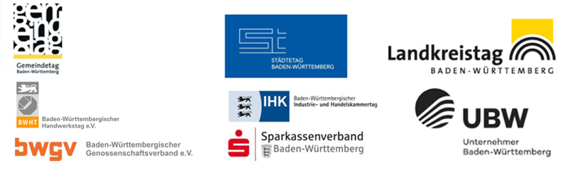 Logos der beteiligten Verbände 